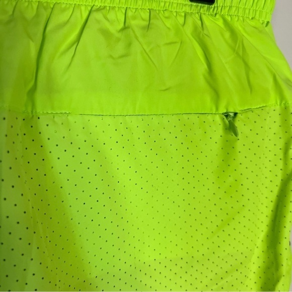 Champion Men’s Performance Running Shorts Neon Yellow Size XL - Picture 4 of 11